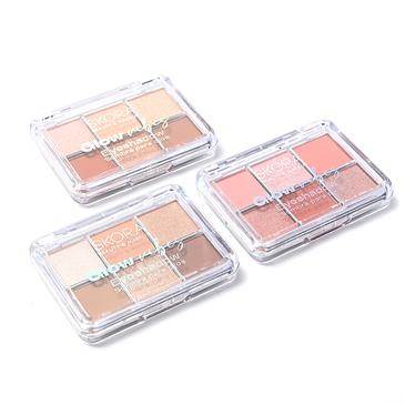 Sombras Para Ojos Combinadas x 6 Tonos  - Skora