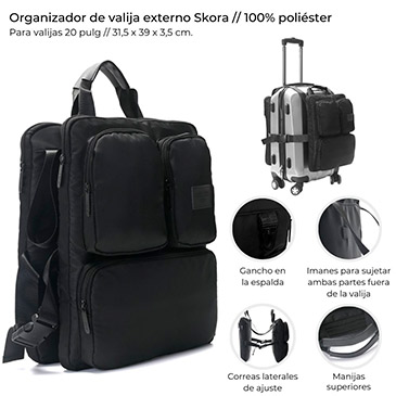 Venta por Mayor y Catalogo Organizador Externo Para Valijas 20 