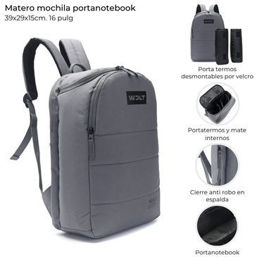 Mochila Matera Portanotebook 16 