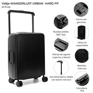 Venta por Mayor y Catalogo Valija Carry On 20