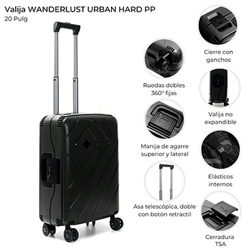 Venta por Mayor y Catalogo Valija Carry On 20