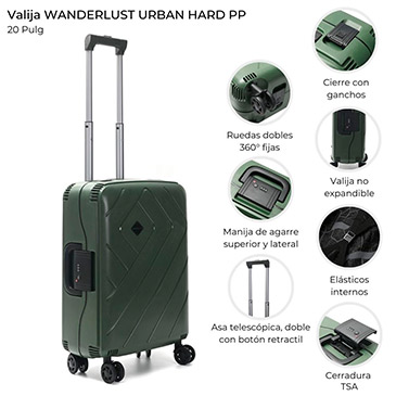 Venta por Mayor y Catalogo Valija Carry On 20