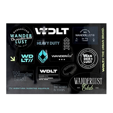 Vaso Termico Con Bombilla 1200ml  Incluye Stickers - Wanderlust