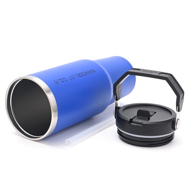 Vaso Termico Con Pico 900ML  Incluye Stickers - Wanderlust