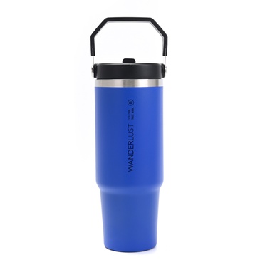 Vaso Termico Con Pico 900ML  Incluye Stickers - Wanderlust