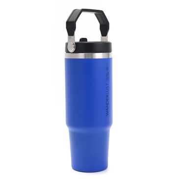 Vaso Termico Con Pico 900ML  Incluye Stickers - Wanderlust