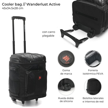 Cooler Bag Con Correa Plegable Wanderlust