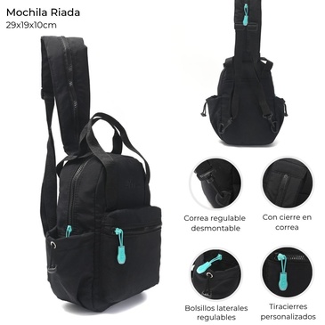 Mochila/ Cartera Riada Pockets Skora