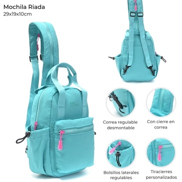 Mochila/ Cartera Riada Pockets Skora