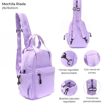 Mochila/ Cartera Riada Pockets Skora