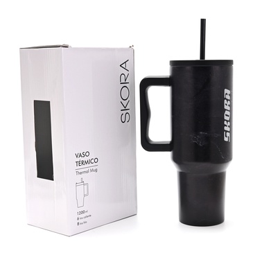 Vaso Termico Con Sorbete 1200ML - Skora