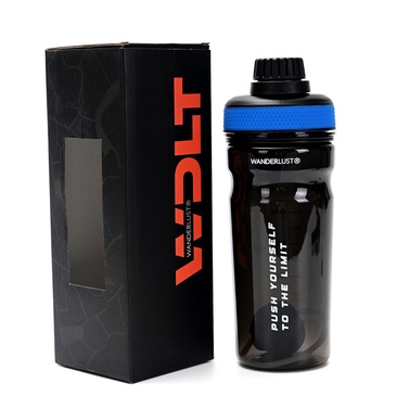 Botella Deportiva Con Mezclador 600ML - Wanderlust