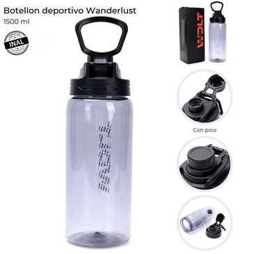 Botellon Deportivo 1500ML  Wanderlust