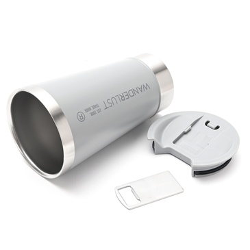 Vaso Pinta Con Tapa y Destapador 500ML - Wanderlust