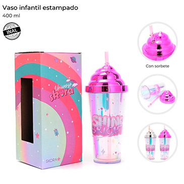 Vaso Infantil 400 ml - Skora