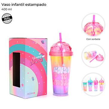 Vaso Infantil 400 ml - Skora