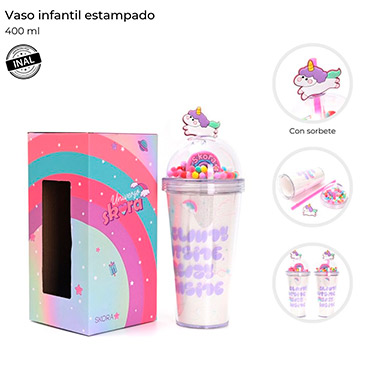Vaso Infantil 400 ml - Skora