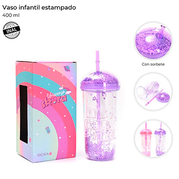 Vaso Infantil 400 ml - Skora