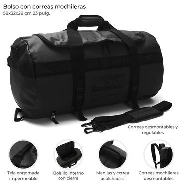 Bolso Engomado  Wanderlust