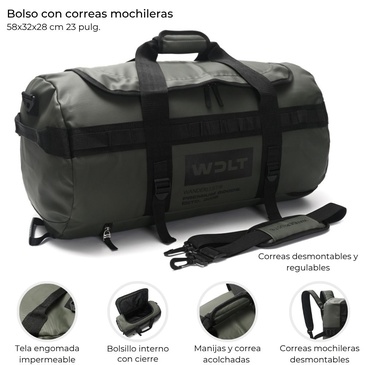 Bolso / Mochila Engomado  Wanderlust