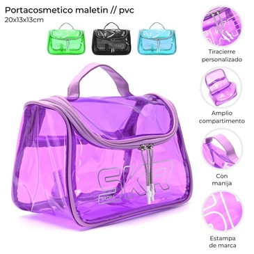 Portacosmetico Maletin PVC - Skora