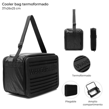 Cooler Bag Termoformado Plegable  Wanderlust