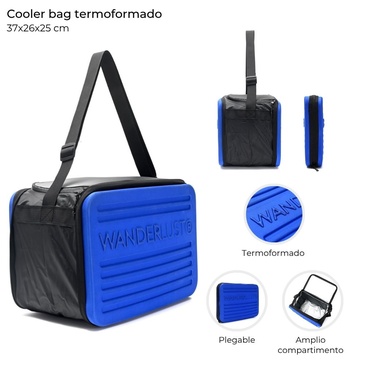 Cooler Bag Termoformado Plegable  Wanderlust