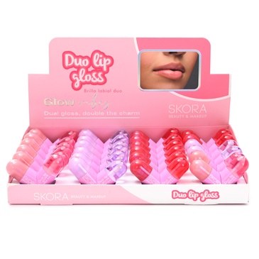 Brillo Labial Corazon Duo  - Skora