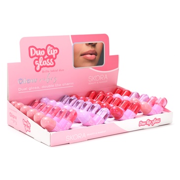 Brillo Labial Corazon Duo  - Skora