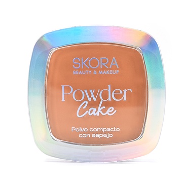 Polvo Compacto Con Esponja y Espejo - Skora
