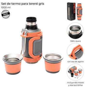 Set De Termo Para Terere 1000ML Wanderlust