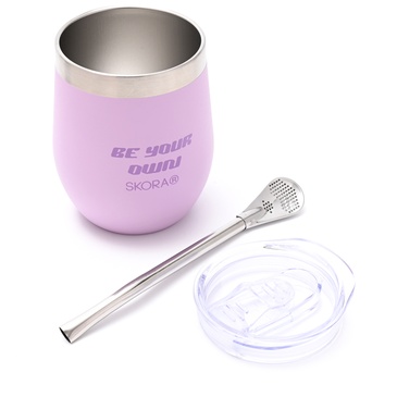 Mate Skora Con Bombilla y Tapa 220ML - Skora