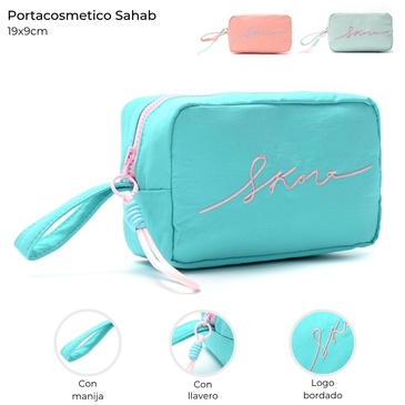Portacosmeticos Sahab Con Llavero Skora