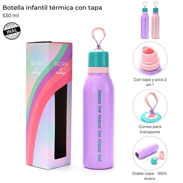 Botella Termica 530ML Skora