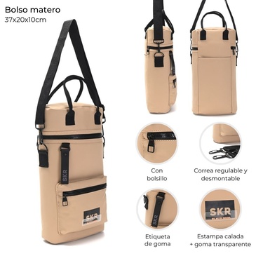 Bolso Matero Engomado  Skora