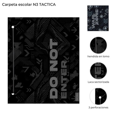 Carpeta N3 Tactica  Skora