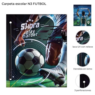 Carpeta N3 Futbol Skora