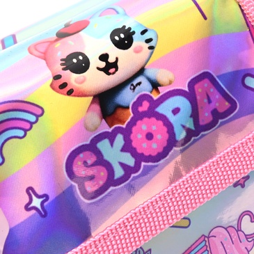 Cartuchera Doble Cierre Kawaii Gatito Helado - Skora