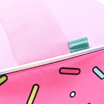 Lunchera Termoformada Con Correa Kawaii Donut  - Skora