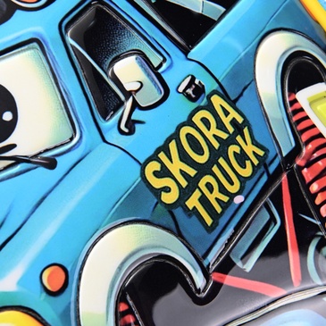 Lunchera Termoformada Con Correa Petit Camion  - Skora