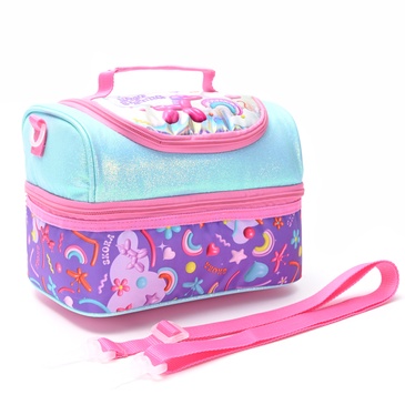 Lunchera 2 Pisos Think Happy Lettering Globo - Skora