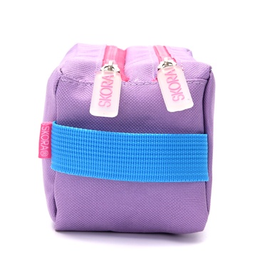 Cartuchera Doble Cierre Think  Happy Cromatico - Skora