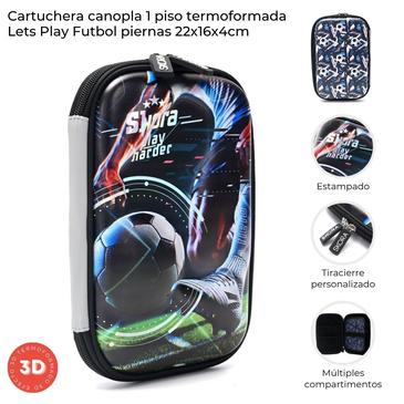 Cartuchera Canopla Termoformada 3D Skora