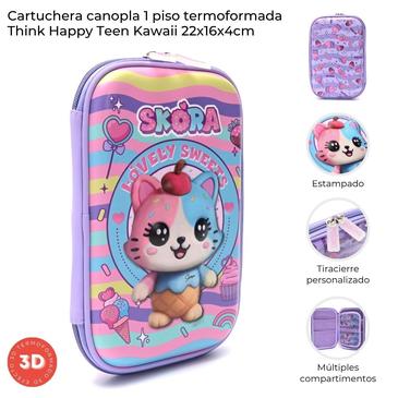 Cartuchera Canopla Termoformada 3D Skora