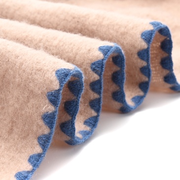 Bufanda Lisa Con Flecos - Skora