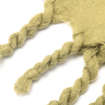 Bufanda Lisa Con Flecos  - Skora