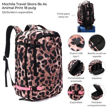 Venta por Mayor y Catalogo Mochila Travel 18 