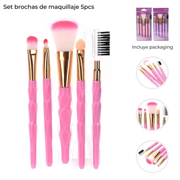 Set De Brochas x 5Unid. Skora