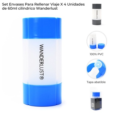 Set Envases Para Rellenar x 4,60ml Wanderlust