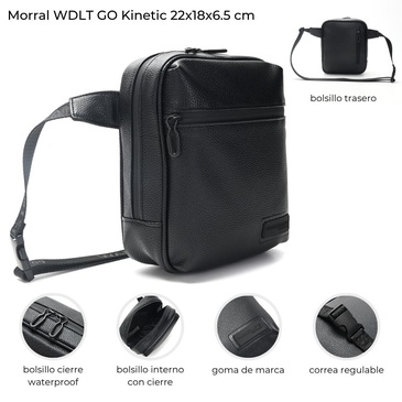 Morral Go Kinetic Ecocuero Wanderlust